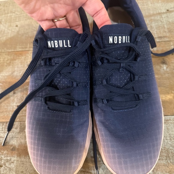 NOBULL Gradient Blue and White Athletic Shoes Women’s 6.5 - Picture 10 of 15